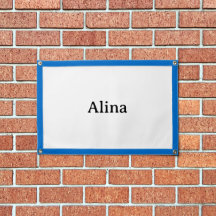 delete text add own design Rectangle Banner