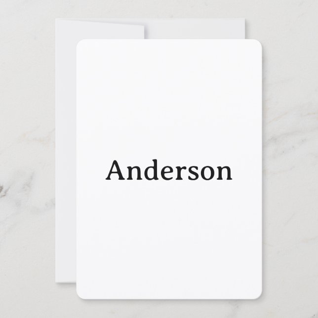 Delete Text Replace Own Design 5" x 7" Rounded Dankeskarte (Vorderseite)