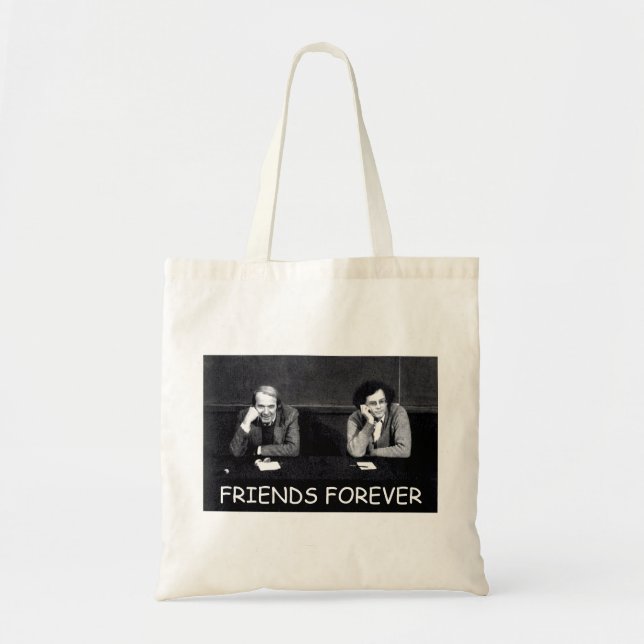 Deleuze und Guattari Freund-für immer Tasche (Vorne)