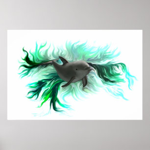 Delfin Baby Poster