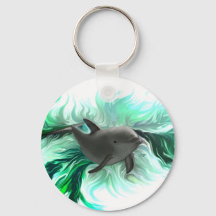 Delfin Baby Schlüsselanhänger