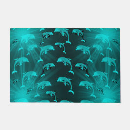 Delfin, Fisch, Natur, Wasser, Design, schön, Fußmatte