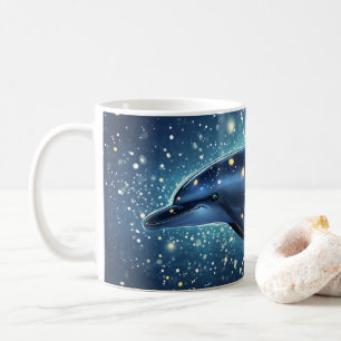 Delfin-Galaxie" oder "kosmisch". Kaffeetasse