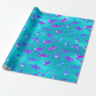 Delfin Geschenkpapier