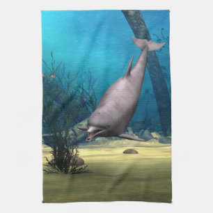 Delfin Geschirrtuch