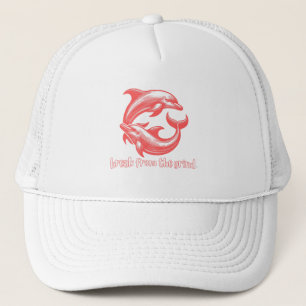 Delfin-Hut Truckerkappe