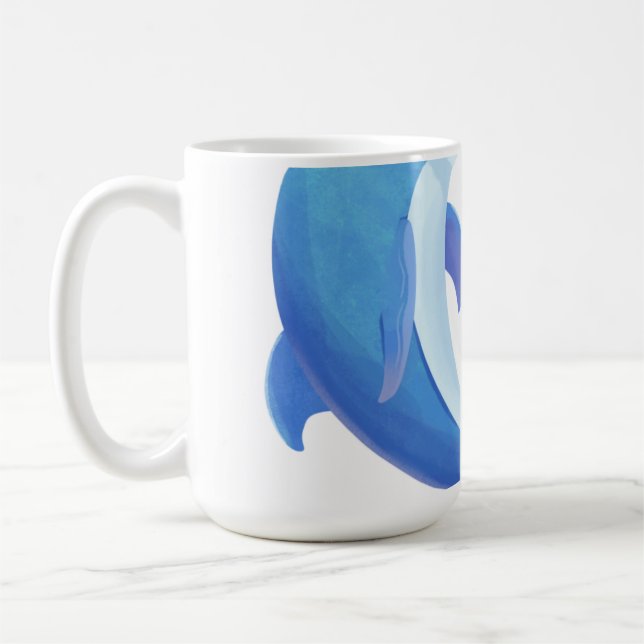 Delfin Kaffeetasse (Links)