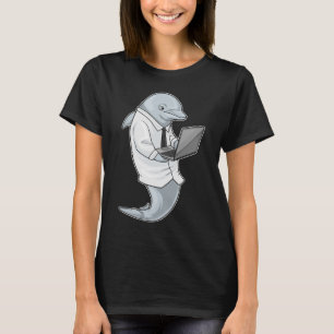 Delfin-Laptop T-Shirt