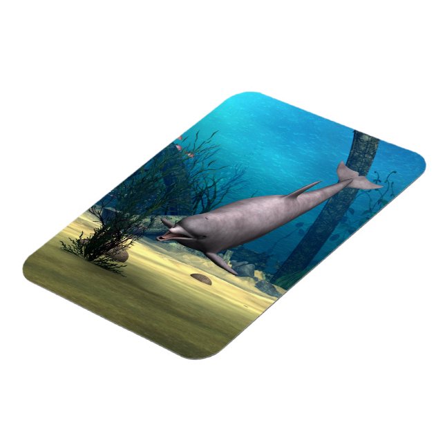 Delfin Magnet (Linke Seite)