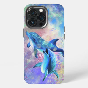Delfin-Paar - Glücklich - Schön iPhone 13 Pro Hülle