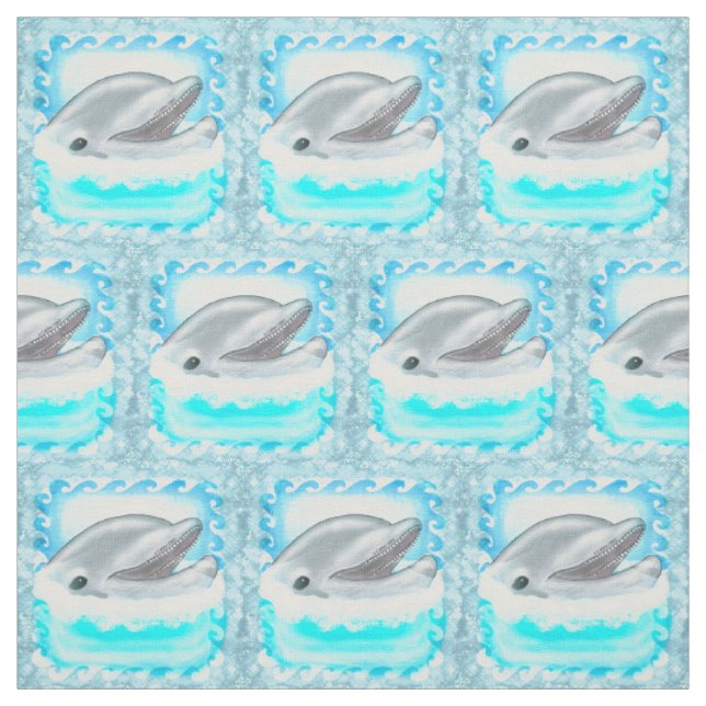 Delfin Spiel Stoff (Muster)