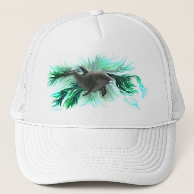 Delfinbaby Truckerkappe (Vorderseite)