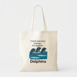 Delfine Aquatische Tierfreundschaft Tragetasche