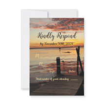 Delfine bei Sunset Response Card