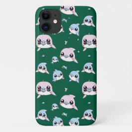 Delfine - Modernes digitales Musterdesign 1 Case-Mate iPhone Hülle