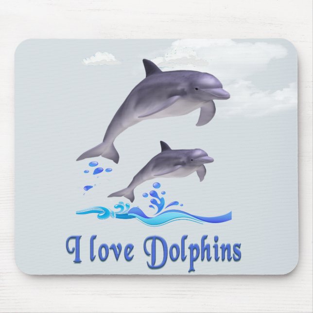 Delfine Mousepad (Vorne)
