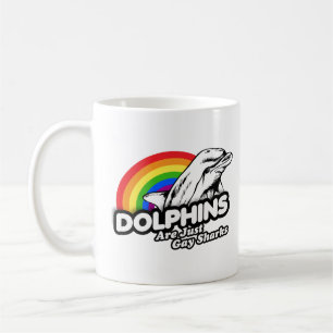 Delfine sind einfach schwule Haie Kaffeetasse