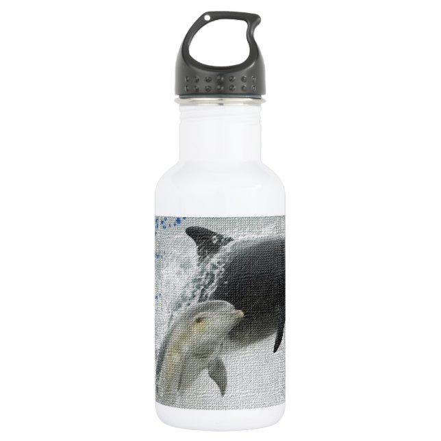 Delfine Trinkflasche (Vorderseite)