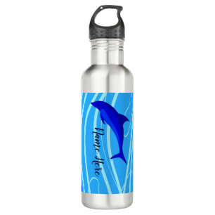 Delfine und Sun personalisieren Hinzufügen von Na Edelstahlflasche