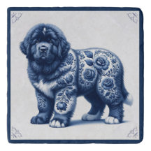 Delft-Blauer Neufundländer-Welpe