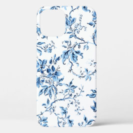 Delft Blue und White Floral Case-Mate iPhone Hülle