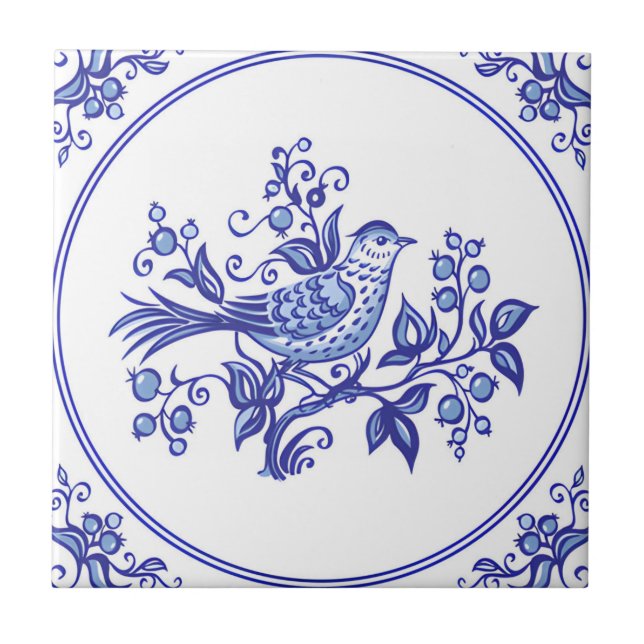 Delft Fliesen Reproduktionen klassisch (Vorderseite)