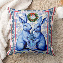 DELFT HOLIDAY BLUESThrow Pillow Kissen