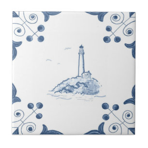 Delft-Leuchtturm-Fliese mit Rolle-Ecken Fliese