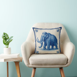 Delft Wooly Mammoth Kissen