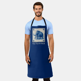 Delft Wooly Mammoth Schürze
