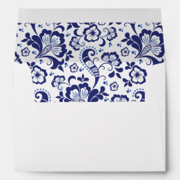Delfts Blauw | Delft Blue Dutch Faire-part de mari