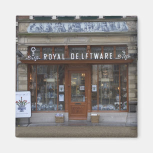 Delftware Geschäft in Delft Magnet