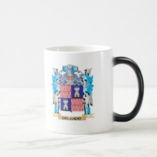 Delgado Wappen - Familienwappen Verwandlungstasse