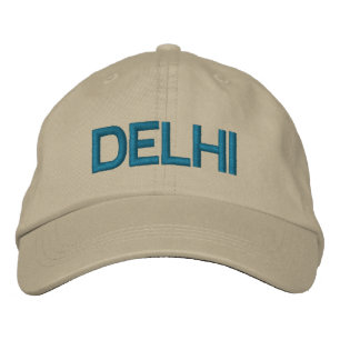 Delhi Cap Bestickte Baseballkappe