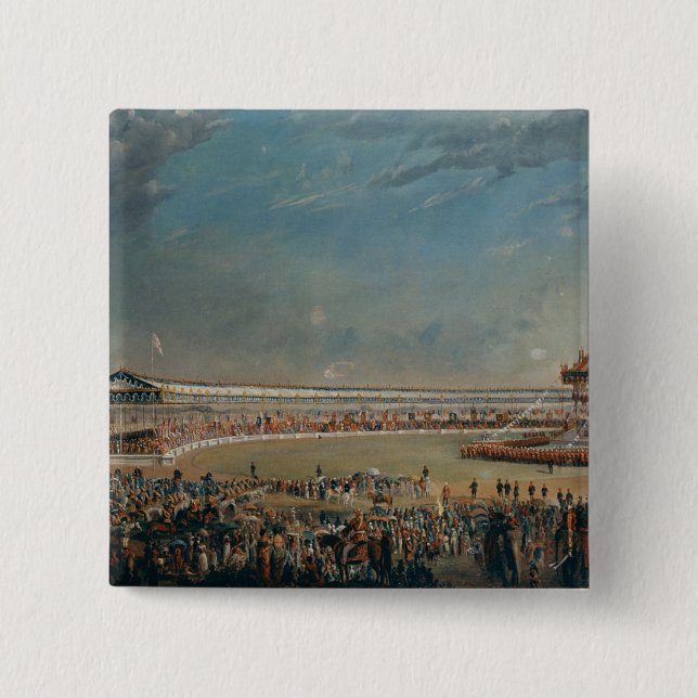 Delhi Durbar Button (Vorderseite)