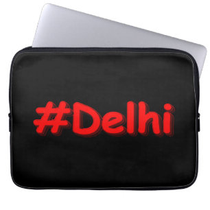 "#Delhi" Niedliches Design. Jetzt kaufen Holzkaste Laptopschutzhülle