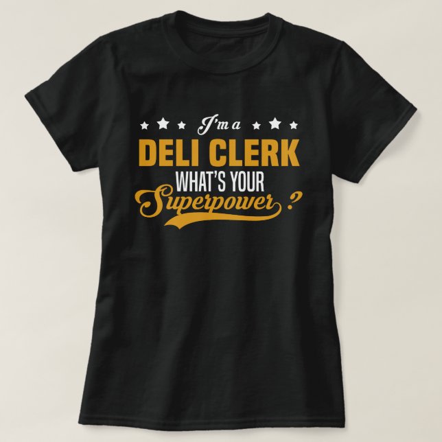Deli Clerk T-Shirt (Design vorne)