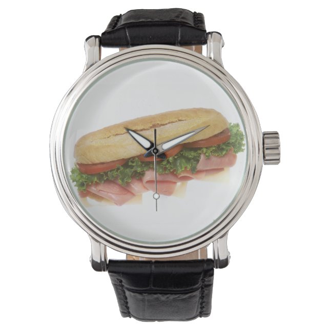 Deli Sandwich Armbanduhr (Vorderseite)