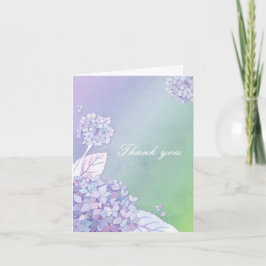 Délicat Mariage Hydrangea Merci
