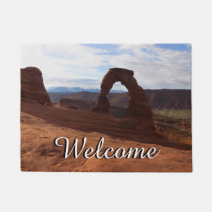 Delicate Arch I im Arches-Nationalpark Fußmatte