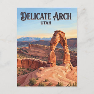 Delicate Arch Moab Utah Postkarte