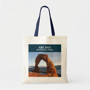 Delicate Arch, Parkkarte, Arches-Nationalpark Tragetasche