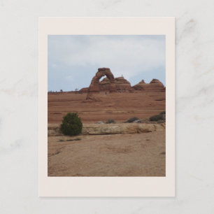 Delicate Arch Utah Postkarte