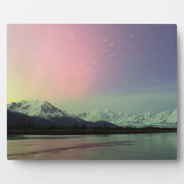 Delicate Aurora Fotoplatte (Vorderseite)