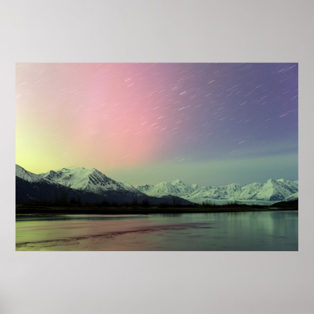 Delicate Aurora Poster (Vorne)