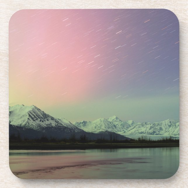 Delicate Aurora Untersetzer (Vorderseite)