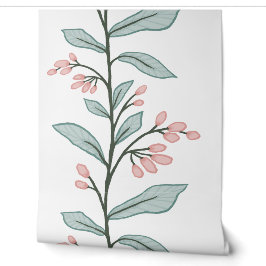 Delicate Botanic Reverie L4 Große Pflanze Pasta Tapete