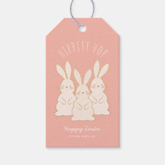 Delicate Bunnies Personalisierte Ostergeschenke Geschenkanhänger