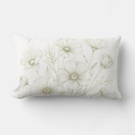 Delicate Cosmos Bouquet Line Art Grace Lendenkissen