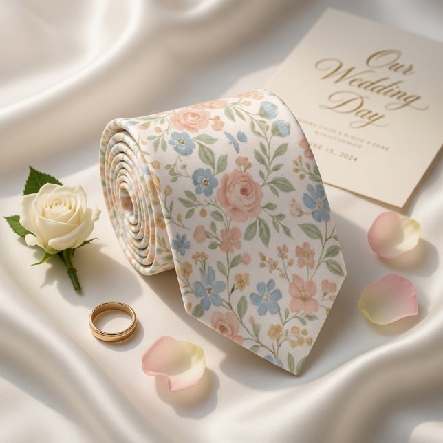  Delicate Pastel Spring  Krawatte (Von Creator hochgeladen)